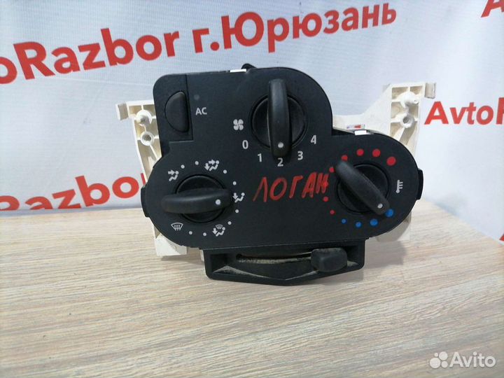 Блок управления печкой Рено Логан