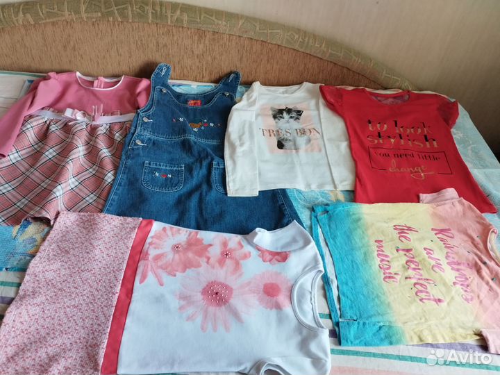 Детская одежда для девочек пакетом