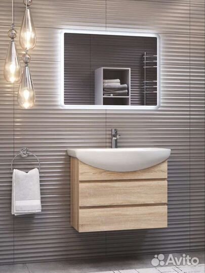 Зеркало с подсветкой с сенсорным выключателем