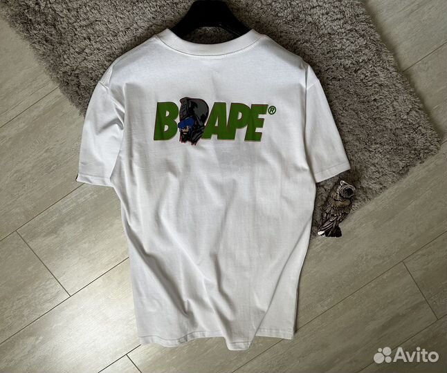 Футболки Bape белые