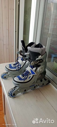 Роликовые коньки растущие