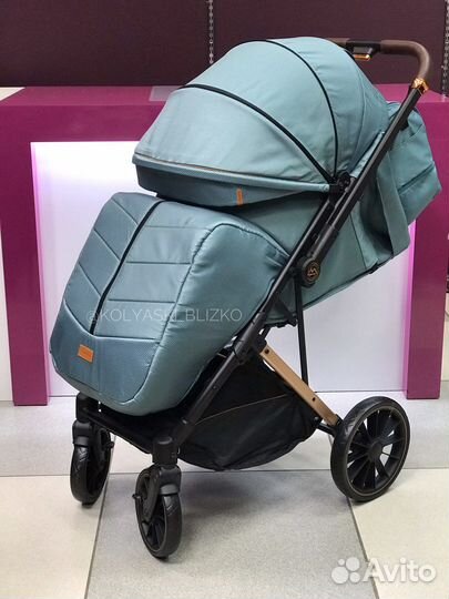 Коляска Luxmom H2 с перекидной ручкой