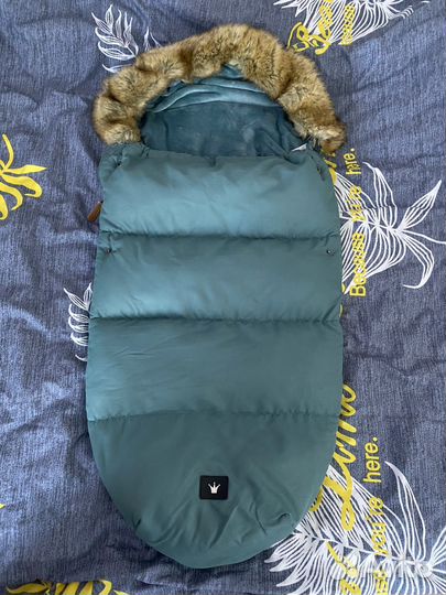 Зимний конверт в коляску