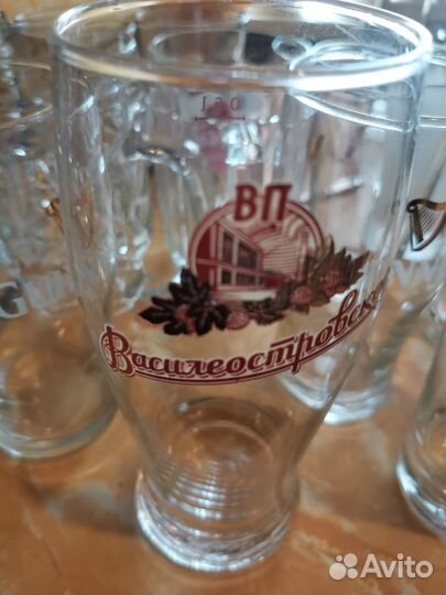 Коллекция пивных бокалов