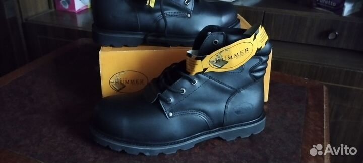 Ботинки рабочие зимние новые натуральная кожа