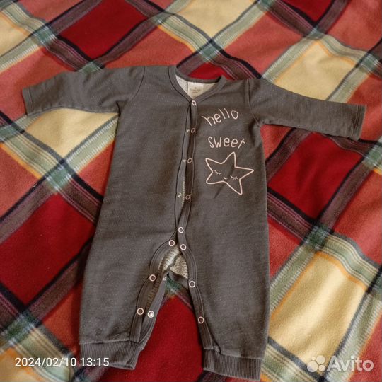 Комбинезоны 5 шт. для девочки 6 мес
