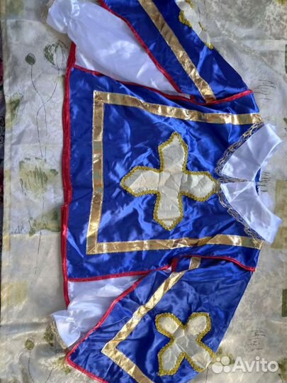 Новогодний костюм мушкетёра