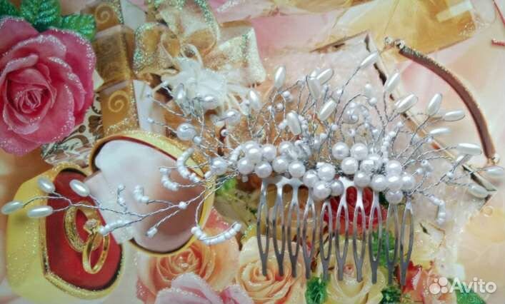 Гребень для волос свадебный