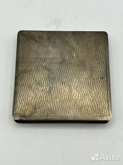 Пудреница серебро 875, ссср, Ленинград