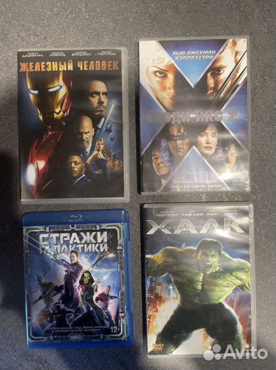 DVD / BLU RAY Лицензия Marvel,Pixar и тд