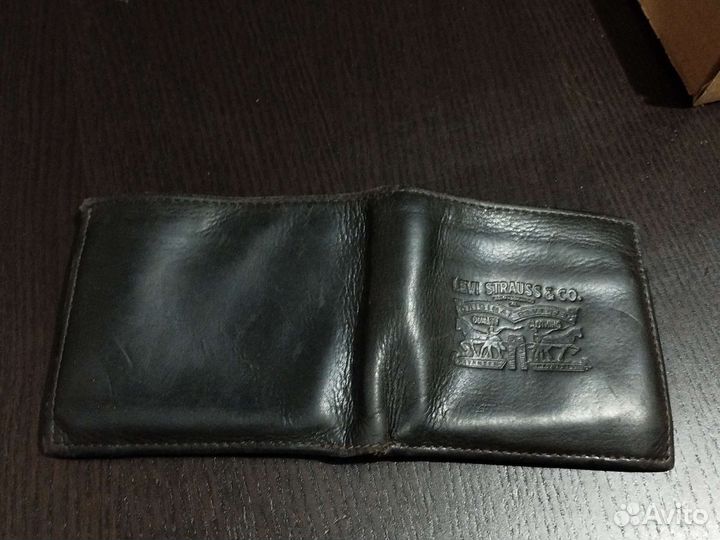 Кошелек мужской кожаный