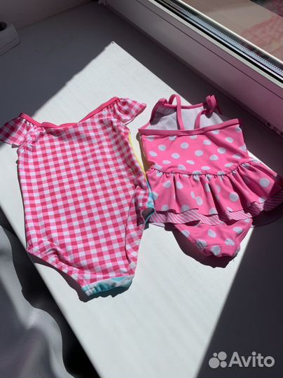 Купальники для девочки 74-80 размер