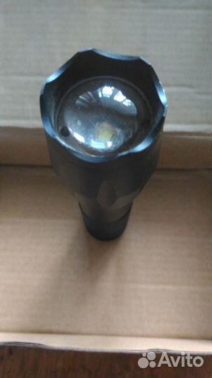 Яркий фонарик с диодом L2 Алюминиевый корпус. зум