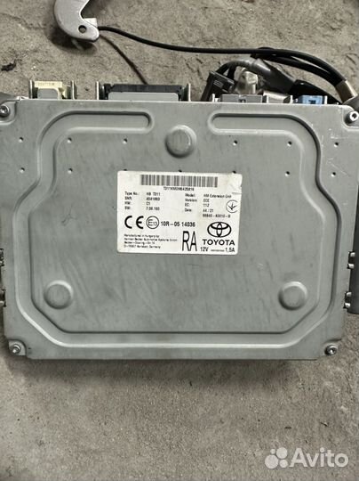 Блок управления навигацией Toyota RAV4 XA50