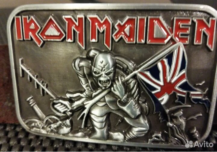 Пряжка на ремень шириной 4 см