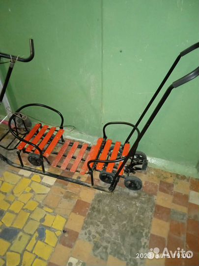 Санки для двойни