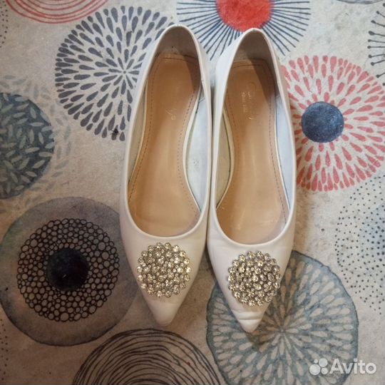 Туфли женские свадебные 40 размер