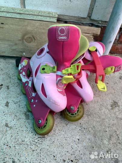Ролики детские для девочки 28-30