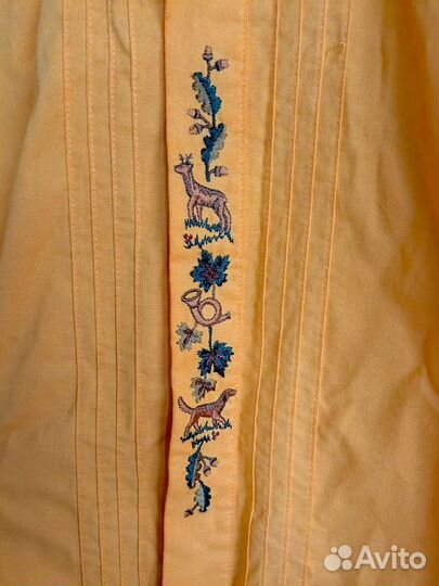 Винтажная рубашка баварская немецкая