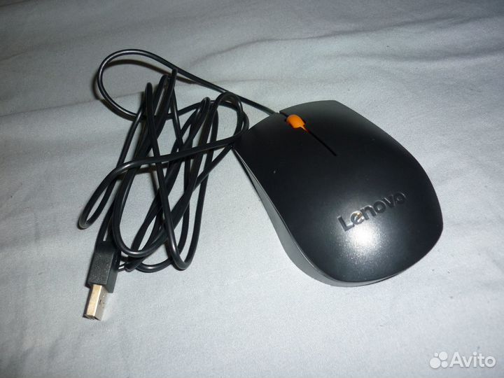 Мышь проводная Lenovo (USB)