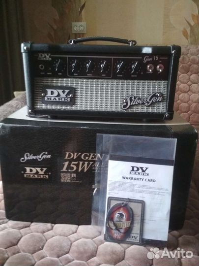 Ламповый гитарный усилитель DV mark DV GEN 15