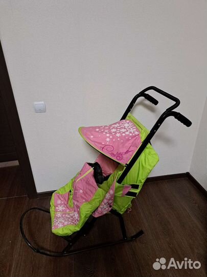 Коляска санки