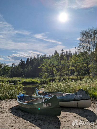 Байдарки Sava из стеклопластика аренда/прокат