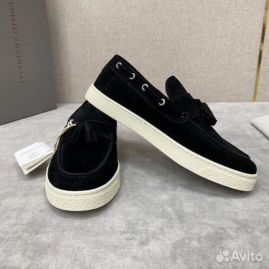 Лоферы слипоны мужские Brunello Cucinelli 39-45