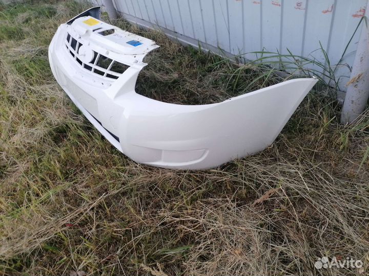 Бампер белое облако