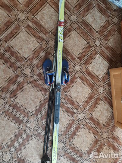 Лыжи беговые с ботинками