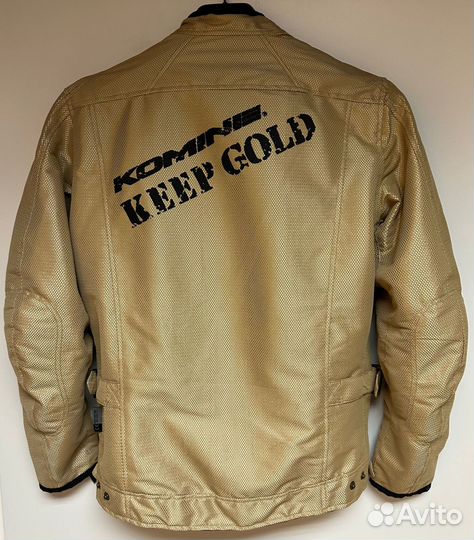 Мотокуртка текстильная komine Keep Gold, муж. р.L
