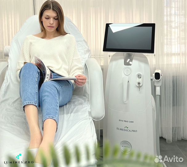 Диодный лазер для эпиляции Лю’минес макспро 2000W