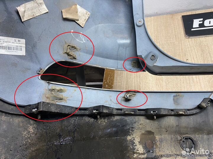 Бампер Задний Kia Sportage 3