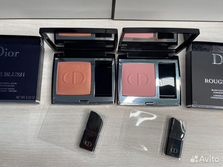 Dior rouge blush румяна для лица