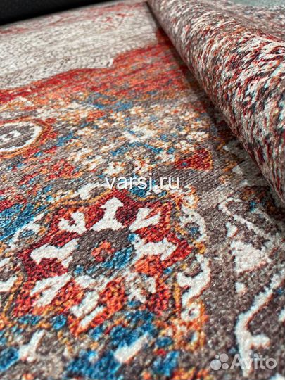 Ковер 2х3 турецкий, тканый, плотный, без ворса