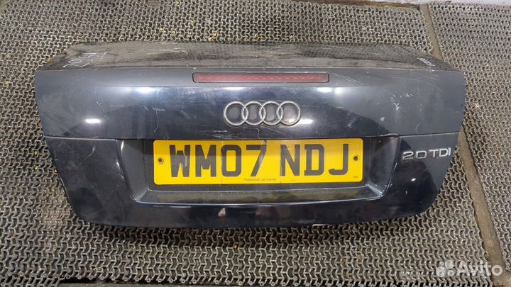 Подсветка номера Audi A4 (B7), 2007