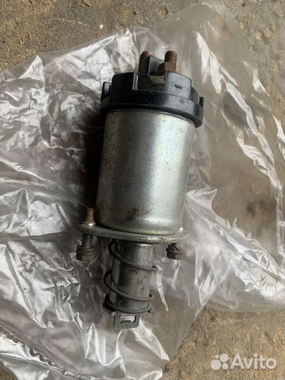 Втягивающее реле стартера ваз