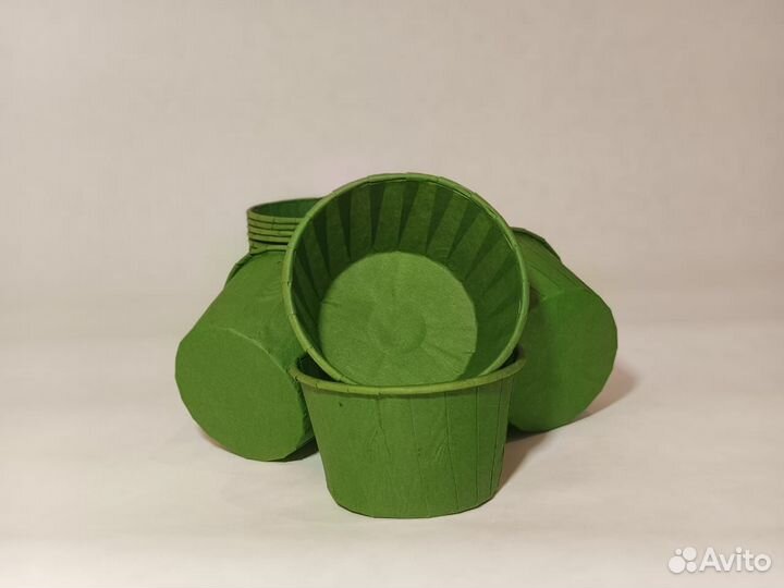 Форма бумажная для выпечки кексов 5х4 см 100 шт