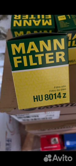 Фильтр масляный mann-filter HU 8014