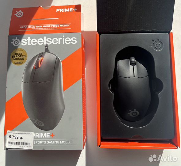 Мышь проводная SteelSeries Prime+