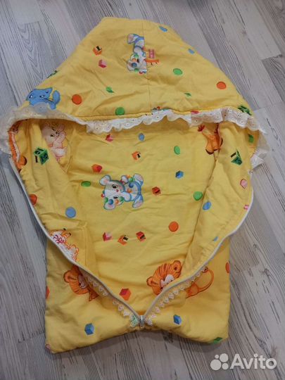 Конверт на выписку летний