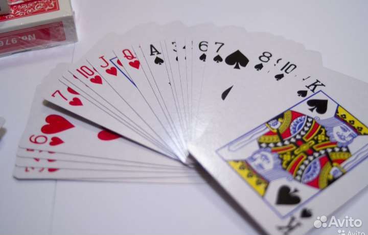 Карты игральные покерные атласные (новые)