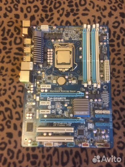 Материнская плата с процессором i5