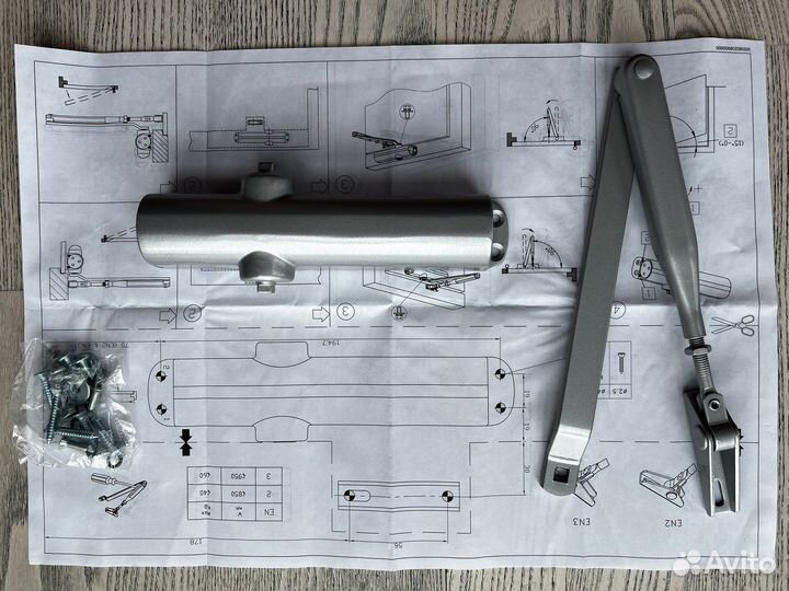 Доводчик дверной abloy