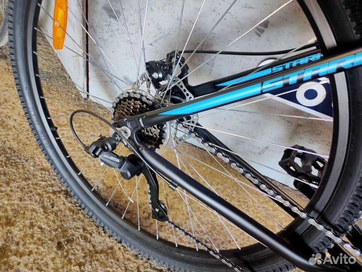 Stark'22 Respect 29.1 D Microshift черный/синий 20