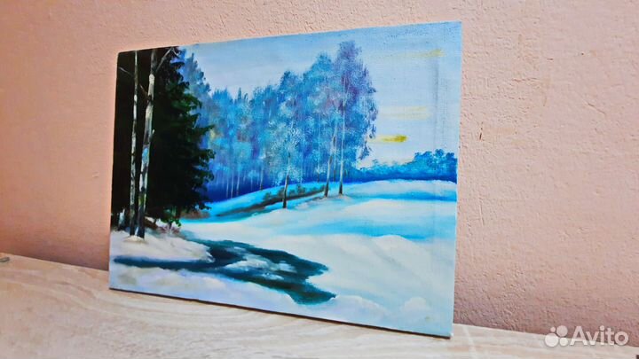 Картина холст масло