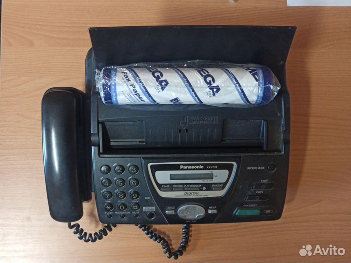 Телефон факс panasonic