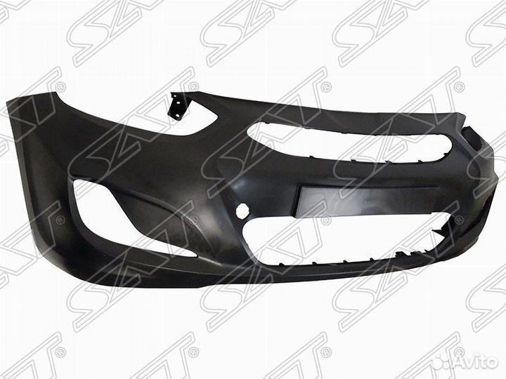 Передний бампер хундай соларис 2010-2015 новы