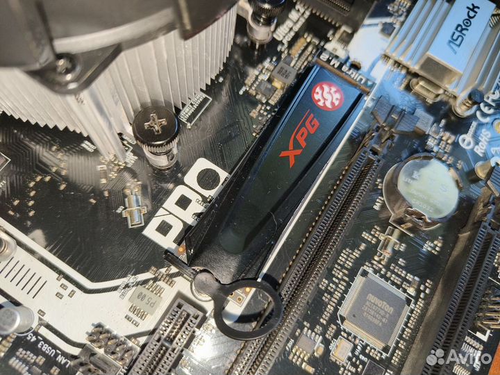 Связка: Материнская плата ASRock A320M Pro4