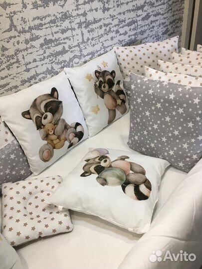 Бортики в кроватку